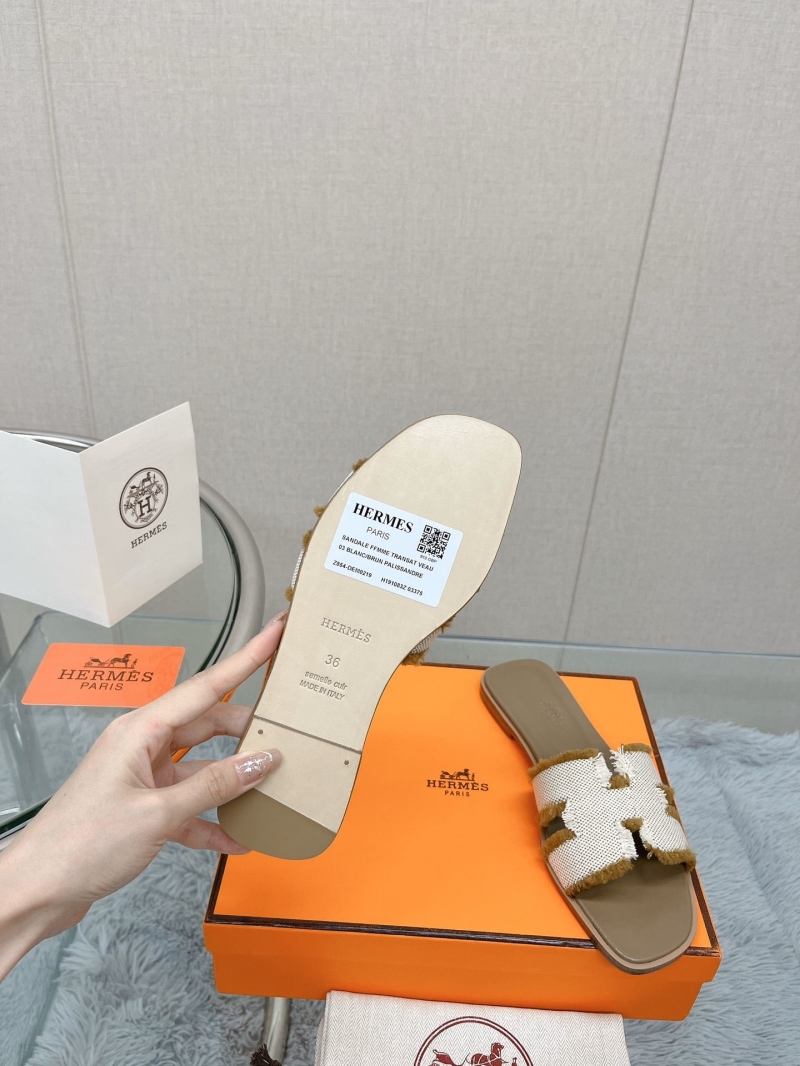 Hermes Slippers